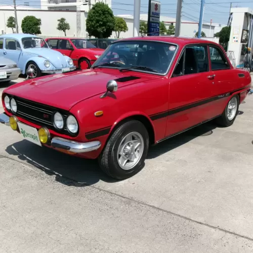 いすゞ ベレット1800GT　クロモドアホイール・前期マスク・SUキャブ （レッド）のサムネイル